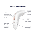 Miniatyrbild 6 av 8: Satisfyer: Satisfyer Pro 1+, Air Pulse Stimulator + Vibration Vit