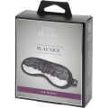Miniatyrbild 3 av 3: Fifty Shades of Grey: Play Nice, Satin Blindfold Silver, Svart