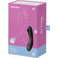 Miniatyrbild 5 av 7: Satisfyer: Curvy Trinity 4, Air Pulse Vibrator, svart Svart