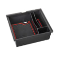 Miniatyrbild 1 av 4: För Tesla Model 3 Y Tillbehör Auto Center Console Organizer Abs Förvaringslåda Brickfilt Fodrad/silikonmatta 2021 2022 2023 Silicone Mat Version