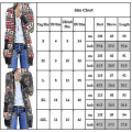 Miniatyrbild 3 av 3: Christmas Cardigan Dam Långärmad Xmas Jumper öppen främre kappa Wine Red 2XL