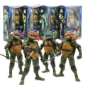 Miniatyrbild 1 av 3: Neca Tmnt Teenage Mutant Ninja Turtles 1990-talsfilm 7" Actionfigur Leksaker Present One set for Four