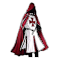 Miniatyrbild 1 av 4: Herr medeltida Crusader Knights Templar Dräkt hög kvalitet Red M