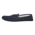 Miniatyrbild 3 av 5: Nordvek Herr Äkta Mocka Ull Fodrad Moccasin Tofflor Mockasula 423-100 Navy 11UK - 12US - 46EU