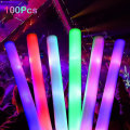 Miniatyrbild 1 av 5: 100 st Led Glow Sticks, Light Up Foam Sticks, Flerfärgade Blinkande Foam Sticks för fest, konsert, bröllop, festtillbehör null none