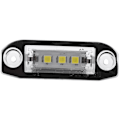 Miniatyrbild 1 av 5: 2st led registreringsskylt ljus för S80 Xc90 S40 V60 Xc60 S60 C70 V50 Xc70 V70 Black none