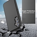 Miniatyrbild 4 av 9: TASHHAR Samsung Galaxy A54 5G case med bältesklämma hölster Militärklass Heavy Duty 3 i 1 Stötsäker rustning Robust Hållbar för Galaxy A54 5G black
