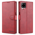 Miniatyrbild 1 av 5: AZNS Case för Samsung Galaxy A12 Plånbok Mobiltelefon Cover Red
