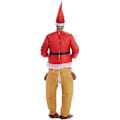 Miniatyrbild 3 av 3: Uppblåsbar Jultomte Rider Renen Uppblåsbar Klädsel För Jul Cosplay null none