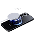 Miniatyrbild 5 av 5: För Samsung Galaxy S23+ Ring Kickstand Case Kompatibel med Magsafe, Tpu+akryl+zinklegering Matt cover Black