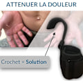 Miniatyrbild 2 av 5: 1st Handledslyftkrok - Lyftkrok i stål med halkfritt grepp - Lyftremmar, Styrketräning, Fitness, Crossfit, Tyngdlyftning - One null none