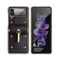 Miniatyrbild 4 av 5: Lämplig för Samsung Zflip3 Samsung Phone Case Folding Ring Case black