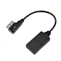 Miniatyrbild 2 av 5: För A5 A6 A8 Q7 Ami Mmi Bluetooth Music Interface Aux-ljudkabeladapter Ny(svart)(1st) null none