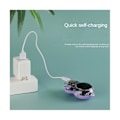 Miniatyrbild 3 av 5: Mininyckelring Power Bank Digital Display Spaceman Power Emergency Pod Vattentät 1500 mah Ultralätt för camping B Yellow none