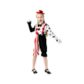 Miniatyrbild 4 av 4: Halloween Clown Kostym Barn Maskeraddräkt Pojke Flicka Scenkläder Clowndräkt Rolig Själ Clown Scenkläder Kostym Men and women XL