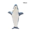Miniatyrbild 2 av 5: Shark Blanket Hoodie Vuxen - Shark Onesie Adult Bärbar Filt - Shark Filt Super Soft Mysig Flanell Hoodie Shark Sovsäck 190cm