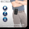 Miniatyrbild 2 av 6: Bytech Extra Large Vertical Universal Smartphone Hölster Case – Kompatibel med iPhone 11/11 Pro/12/12 Pro/XR/XS, Samsung Galaxy S20 Plus/
