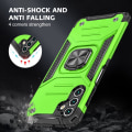 Miniatyrbild 7 av 9: TASHHAR Samsung Galaxy A04S case/A13 5G case med sekretessskärm och linsskydd Magnetisk ring Stativ Militärklass dubbellager Dura green