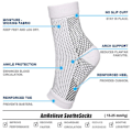 Miniatyrbild 4 av 5: Ett par lugnande strumpor Neuropati Kompression Ankel Arch Support Skydd Smärtlindrande strumpor White S-M