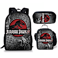 Miniatyrbild 1 av 5: Jurassic-world skolbokväska Barnryggsäck Dinosaurieväska Pennväska Pojke Flicka Present null none