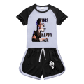Miniatyrbild 1 av 2: Wednesday Addams Printed Sports Set YD1 140cm