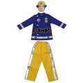 Miniatyrbild 2 av 3: Brandman Sam Dräkt Cosplay Barn Halloween Dräkt För Barn Carnival Party Kostym L