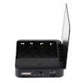 Miniatyrbild 4 av 4: Universal 4x Aa batteri USB rese-nödladdare för mp3 null none