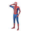 Miniatyrbild 1 av 4: Halloween cos kostym barn jumpsuit huvudbonad kläder miles vuxen man gwine Spider tight man kläder Remy luxury lens 160