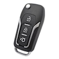 Miniatyrbild 3 av 4: Intelligent fjärrkontrollnyckelskal för Ford Focus, För C-max, Mondeo, Fiesta, Galaxy, Eco Sport-modeller, 3 utbytbara knappar, för bil, Hu null none