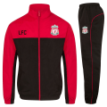 Miniatyrbild 2 av 6: Liverpool FC Boys träningsoverall jacka & byxor Set Barn OFFICIELL Fotbollspresent Red 4-5 Years
