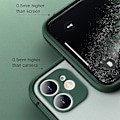 Miniatyrbild 3 av 5: Matt Transparent Stötsäkert Iphone Case Med Silikon Bumper - Xs Max, Xr, Se & More Transparent for iphone 11