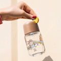 Miniatyrbild 4 av 5: 220 ml bärbar vattenkopp i glas hög borosilic null none