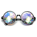 Miniatyrbild 1 av 2: Pychedeic Fetiva Kaeidocope Rainbow Beautifyga Rave Ae Prim Diffraction Black