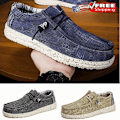 Miniatyrbild 2 av 5: Wally Lättvikts Loafers för män som andas Casual Slip-on Sneakers Skor Khaki EU 40  US 7