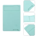 Miniatyrbild 3 av 4: Iphonese Phone Plånbok Kort Plånbok Kort Förvaringsväska Självhäftande Mobiltelefon Pocket Stick Plånboksfodral Light Green 9.5X6.5CM