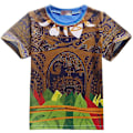 Miniatyrbild 2 av 3: Moana Maui Cosplay Pyjamas Set Barn Pojkar Sommar T-shirt Shorts Pjs Sleepwear Tmall 9-10 Years