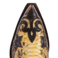 Miniatyrbild 3 av 5: Python Western Boot Colorblock Broderi Män Stövlar Mode Moderna Skor 42