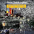 Miniatyrbild 3 av 5: Solcellslampor med Flammeffekt - 6-pack Vattentäta Solcellslampor, Flimmerande Flammeffekt för Dekoration, Trädgård, Patio, Stigen null none