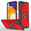 Miniatyrbild 1 av 7: NIFFPD Galaxy A13 Case, Samsung A13 Case Ring Kickstand Hårt PC Mjukt TPU cover för Samsung Galaxy A13 5G Svart red