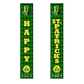 Miniatyrbild 1 av 5: 2st/ set Patricks Day dekorationer för ytterdörr Irish Shamrocks dörrgardinhängande banderoller för hem utomhus inomhus väggdekoration 1004