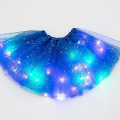 Miniatyrbild 5 av 5: Blommönstrat print ärmlöst rynkad byst delat lår Boho midiklänning Carmen print bustier solklänning Mini LED Skirt One Size