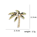 Miniatyrbild 1 av 2: Djurbrosch för män och kvinnor Coconut Tree - Metal Sting Needle