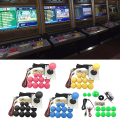 Miniatyrbild 4 av 5: Zero Delay Arcade Diy Kit USB Encoder till PC Arcade Sanwa Joystick Tryckknappar Pink