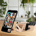 Miniatyrbild 3 av 4: Phone case För Galaxy S22 Ultra Läder Phone case Stötsäker Telefonhållare Kortplats Multifunktionell black