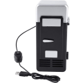 Miniatyrbild 1 av 5: Led Mini USB Kylskåp Bärbart USB Kylskåp Drycker Dryckesburkar Kylskåp och värmare null none