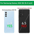 Miniatyrbild 2 av 9: TASHHAR Samsung Galaxy A54 5G case med bältesklämma hölster Militärklass Heavy Duty 3 i 1 Stötsäker rustning Robust Hållbar för Galaxy A54 5G darkblueblue