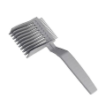 Miniatyrbild 1 av 5: Barberfade kammar, böjd positioneringskam, hårklippskam, hårklippskam med gradientdesign null none
