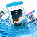 Miniatyrbild 3 av 4: Vattentätt phone case Drift Cover Simning Vattentät väska för 6-tums cover Påse Case Undervattens torrväska Case C A-Black