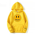 Miniatyrbild 1 av 2: Drew Smiling Face Tröja Herr Samma modell Justin Bieber Same Street Par Klänning Hoodie yellow M