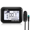 Miniatyrbild 3 av 5: King-meter J-LCD Display Elcykel Instrument Monitor E-cykel Speeder Panel Led Tft Kit null none